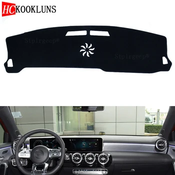 

for Mercedes Benz A-Class W177 A160 A180 A200 A45 Dashboard Cover Sun Shade Dash Mat Pad Carpet Stickers Interior Accessories