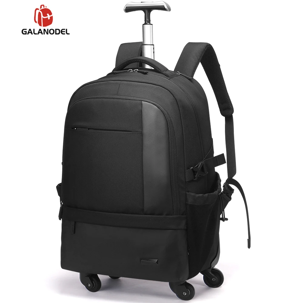 

Large Capacity Trolley Backpack Luggage Waterproof Travel Backpack Multifunctional Carry on Luggage with Laptop Pocket