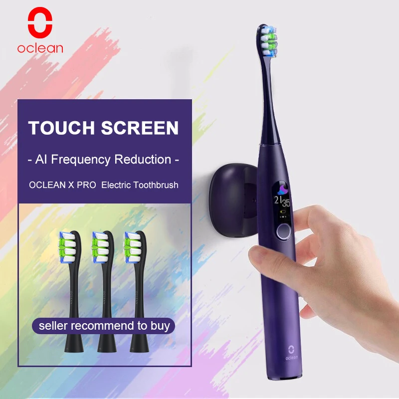 Глобальная версия Oclean X Pro Sonic электрическая зубная щетка водонепроницаемые