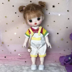 Poupée princesse articulée 16CM, Super mignonne, à la mode, maquillage fait à la main, échelle 1/8, BJD, jouet cadeau pour filles, C1606 