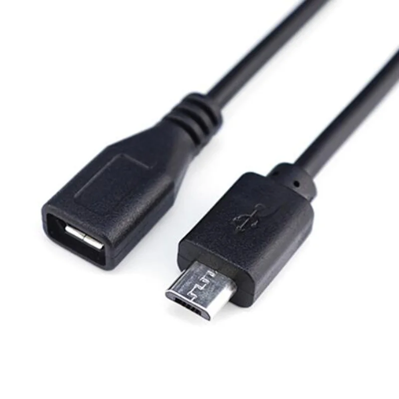 30 см 1 шт. Micro USB 2 0 A гнездовой разъем Интерфейс Android 4 контакта штекер гнездо