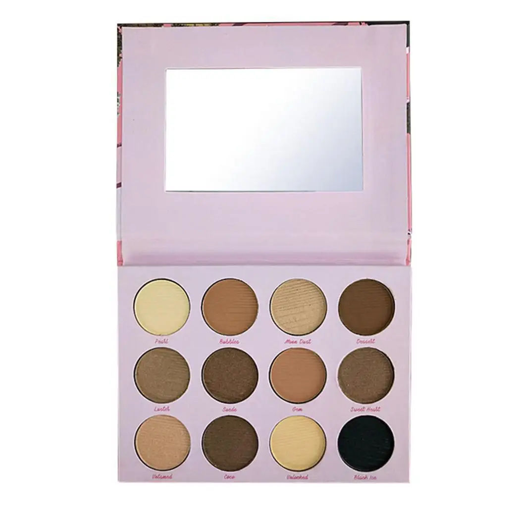 Женский макияж beauty Shimmer Matte 355g подходит как для профессионального использования, так и для домашнего использования. Палитра теней для век