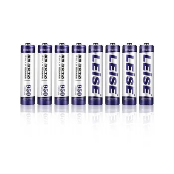 

LEISE High Capacity Series AAA NiMH Rechargeable Batteries 950mAh Suitable For Remote Control Toys/Camera/Microphone
