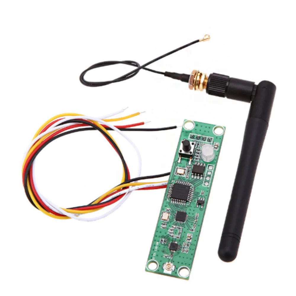 Stage Light 2.4Ghz Wireless DMX512 Transmitter & Receiver 2 IN 1 PCB Modules Board Antenna LED Controller WIFI Receiver