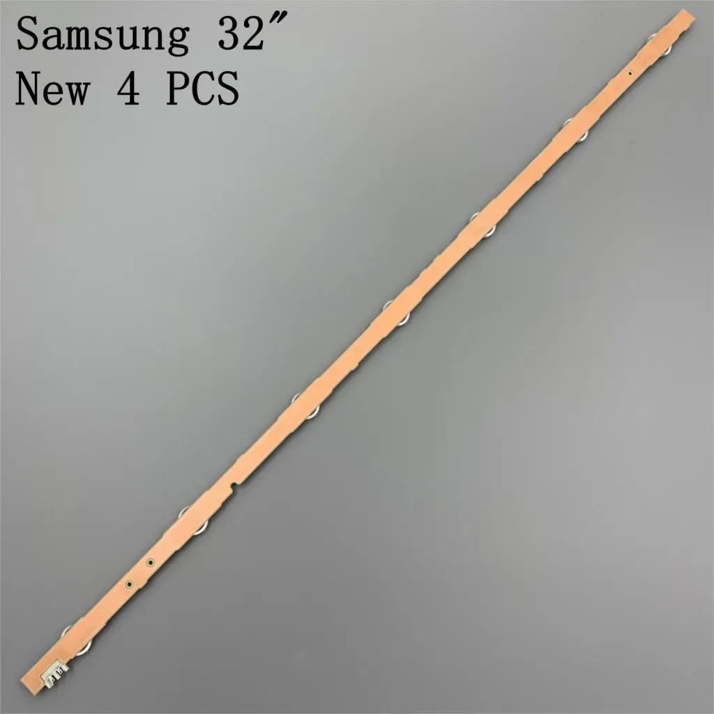 New-Original Kit 4 PCS 7LED 65CM LED strip for Samsung D4GE-320DC1-R1 R2 32H000 UE32H5570S UN32J5003AF BN96-30443A BN96-30442A