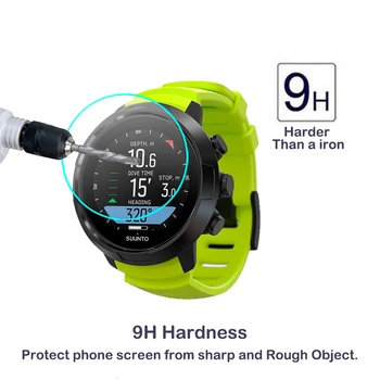 

2Pcs 2.5D 9H Tempered Glass Screen Protector For SUUNTO D5 DX D4F D6I D4I Novo SmartWatch Clear Anti-Scratch Glass For SUUNTO D5