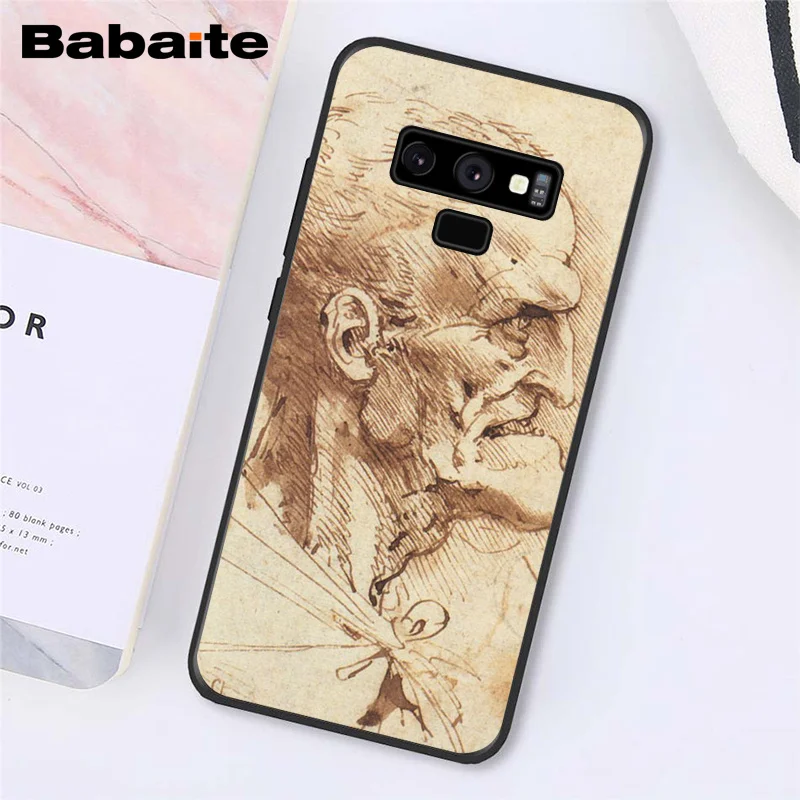 Babaite Italy leonardo da vinci художественный чехол для телефона с рисунком для samsung Galaxy A50 S10 Plus Note9 Note8 7 10 Pro