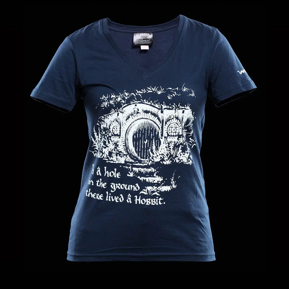 

Lord Of The Rings / Hobbit - In A Hole In The Ground - Official Weta T-Shirt
