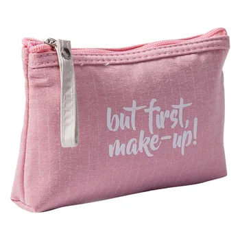 

For Travel Organizer Multifunction Lip Storage Women Cosmetic Bag ETya Striped Fashion Makeup Case Small Zipper Pouch