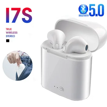 

i7s TWS Wireless headphones Bluetooth 5.0 Earphones sport Earbuds Headset With Mic Charging box Headphones For all smartphones