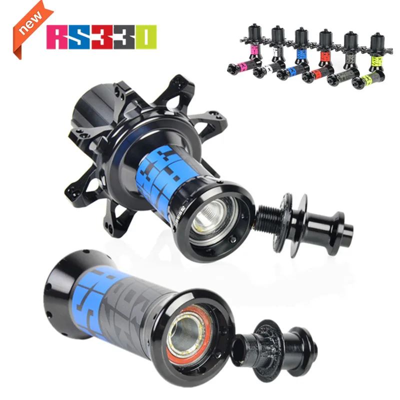 KOOZER RS330 MTB Hub алюминиевая 2 + 4 подшипник 72HD ПЕРЕДНЯЯ СТУПИЦА Задняя Ступица 20/24