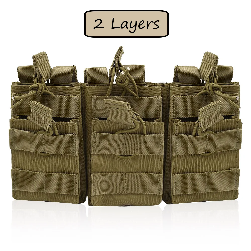 подсумок магазинный m-16 olive. система крепления molle / pals. 5. подсумок 5. подсумок тактический для магазинов.