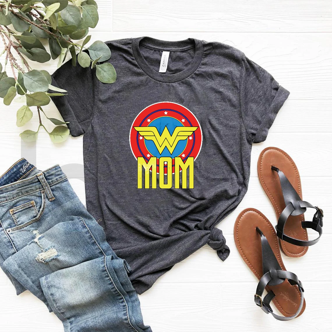 Футболка чудо-Мама футболка в стиле супергероев чудо-женщины рубашки для мамы