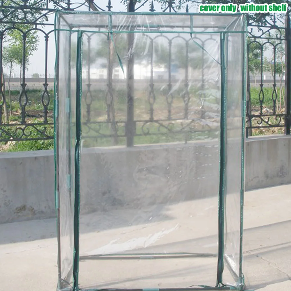 Waterproof PVC Plant Cover Portable Greenhouse PVC Cover Garden Cover Plants Flower House Corrosion-resistant Plants Cover