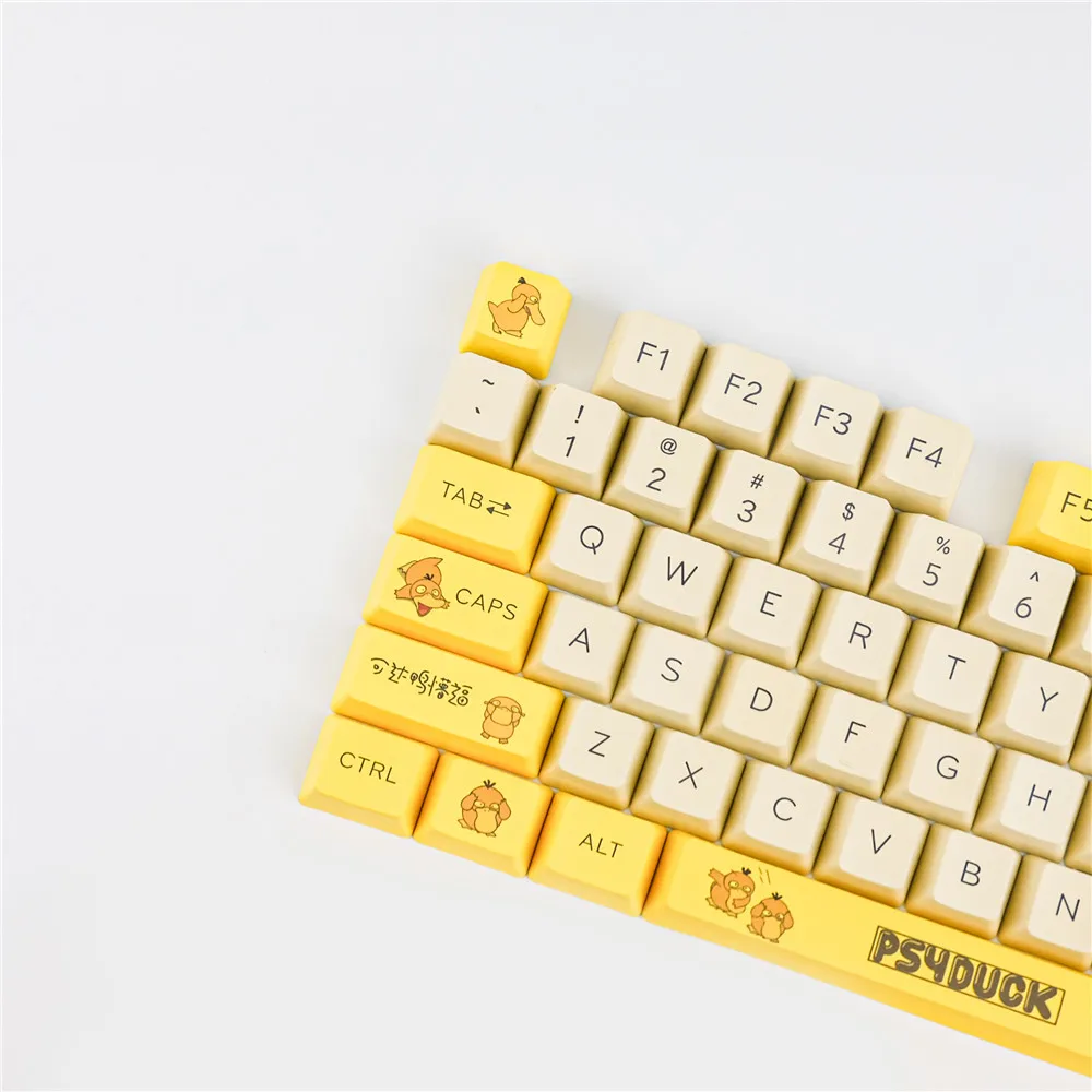 Conjunto Pbt Tintura Subbed Keycaps para mx Interruptor Mecânico Teclado Oem Perfil Tampas Chaves para Cereja 3000 Filco 1 - Imagem 2