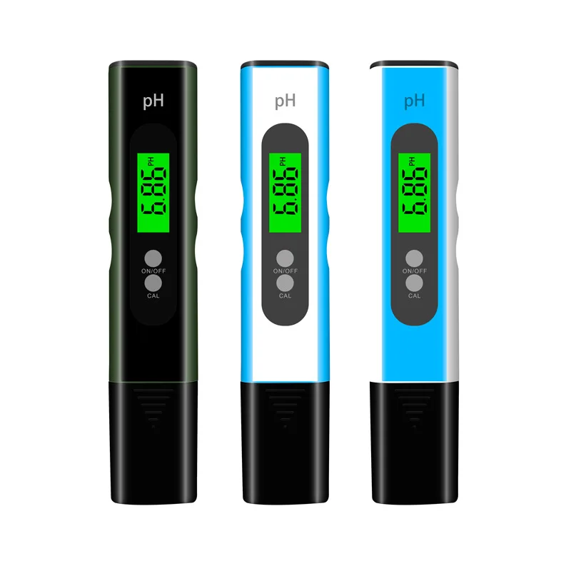 Digital PH Meter Pen of Tester 0.0-14PH LCD Accuracy 0.01 PH Meter Water Quality Aquarium Pool Water Wine Automatic Calibration laser measuring tape