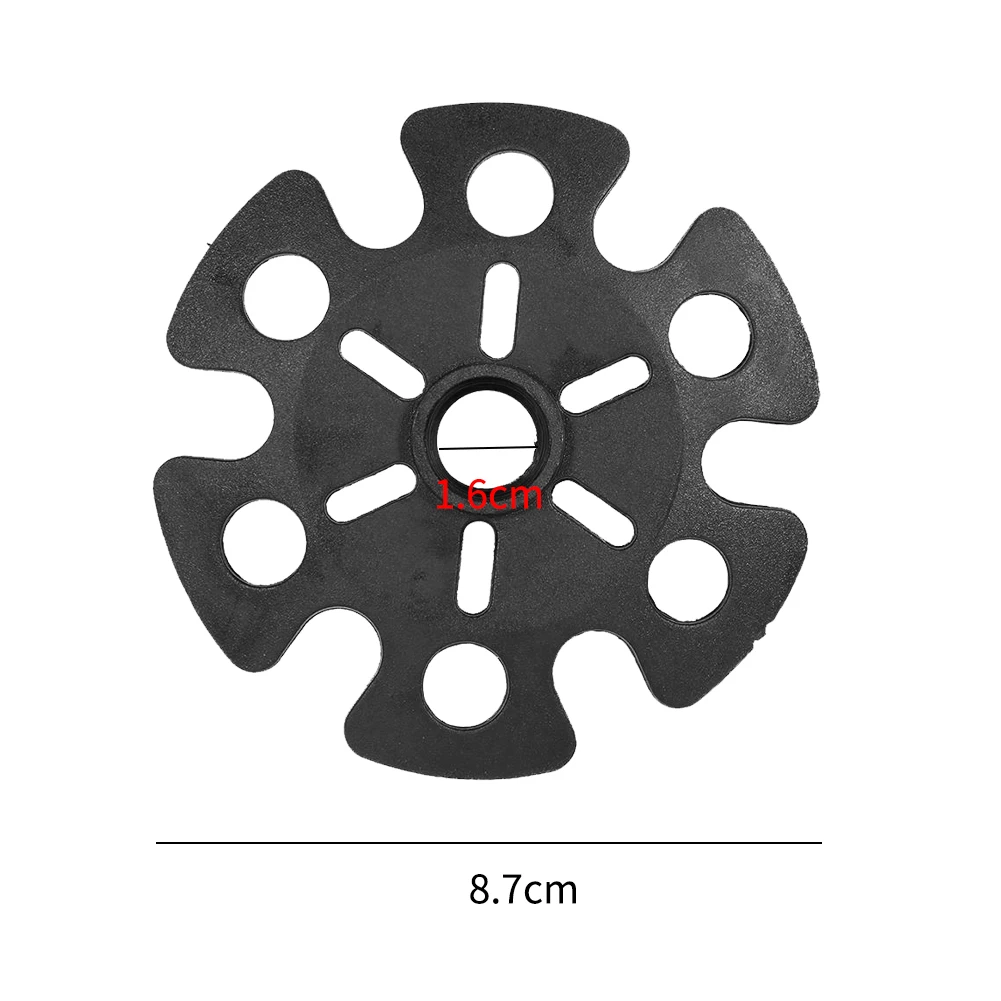 5 шт. Снежная Форма Открытый походный аксессуар Замена брызговик Торцевая крышка корзины портативная трость треккинг полюс наконечник лыж