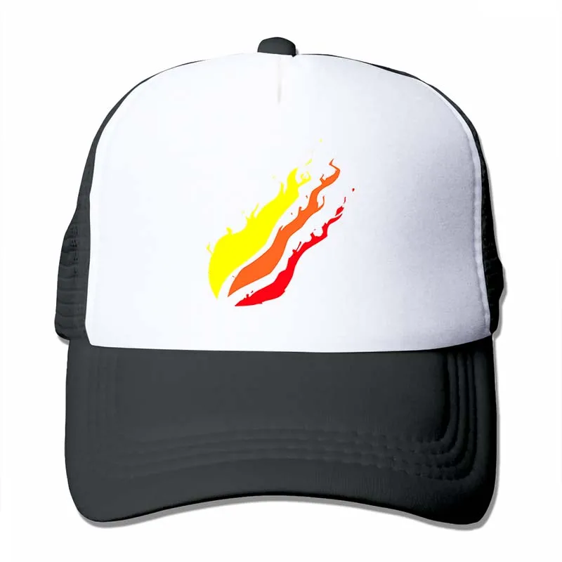 Presonplayz вдохновленная Preston Playz Fire Nation Youtube Merch Детская мода Быстрая бейсбольная кепка для мужчин и женщин Кепка для водителя грузовика - Цвет: 4-Black