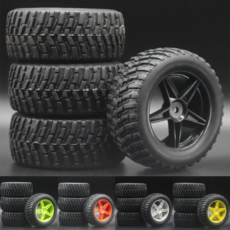 4 шт. 1:10 радиоуправляемая модель 4WD Sport Pull ралли Автомобильные Колесные диски и