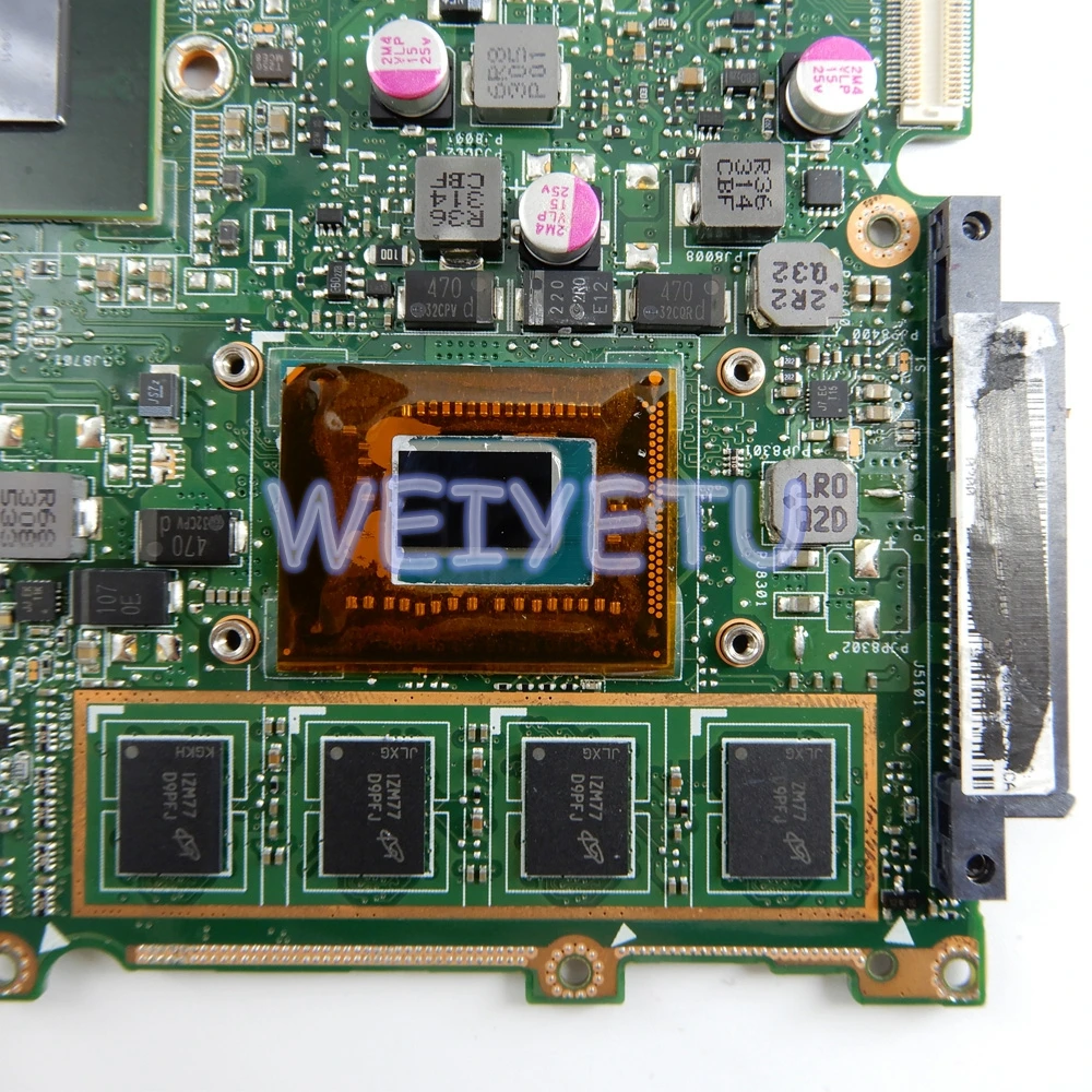  X202E i3-3217 CPU 4GB RAM Motherboard For ASUS X202E S200E X201E S200 X201EP Laptop Mainboard REV 2