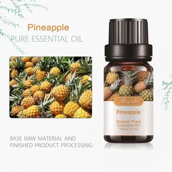 

10ML Coconut Fragrance Oil Diffuser Aroma Essential Oils Set Strawberry Mango Watermelon Pineapple Musk For Lipgloss Soap Making