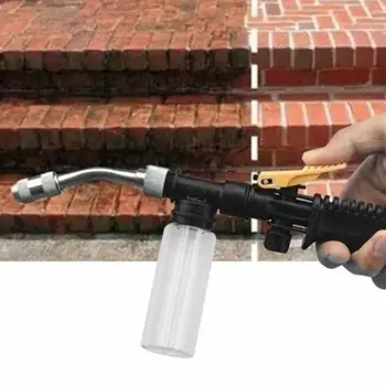 

Stainless Steel Long Rod Cleaning Gun Atomization Wax Water Gun Foam Cleaning Gun Removable Cleaning Gun