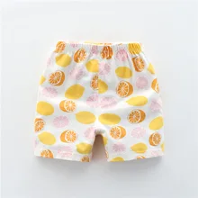 Летние милые короткие штаны с героями мультфильмов для девочек, уникальные шорты для маленьких девочек, летние шаровары, популярные штаны, шорты