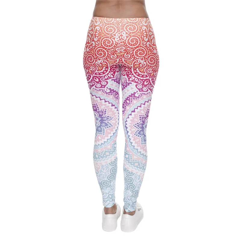 Leggings impressos série digital asteca, 3D Outer