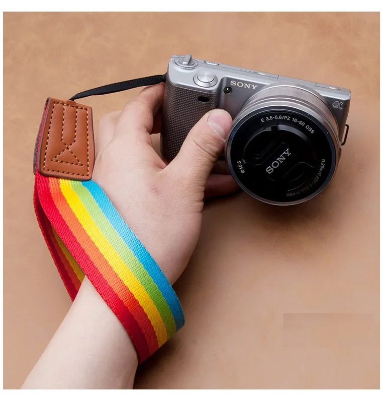 Macchina Fotografica Digitale Cinturino Da Polso Della Mano Grip Per Fujifilm Canon Nikon Sony Polaroid Pentax Panasonic Cinghia Della Fotocamera