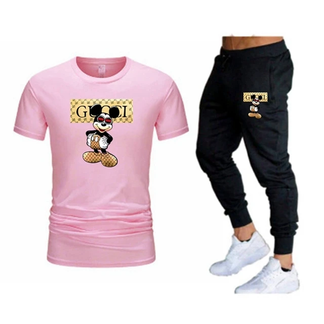 Summer men's brand sportswear trousers short-sleeved breathable T-shirt trousers casual wear men's basketball training suit 13