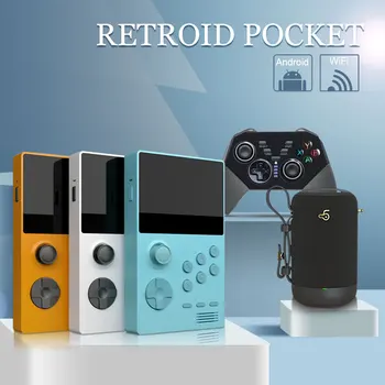 

Retroid Pocket-3.5inch Handheld Game Player Video Game Console/Dual Boot Open Android System+Wireless Gamepad+Bluetooth Speaker