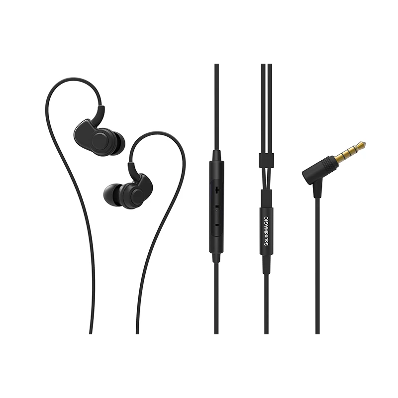 Наушники SoundMAGIC PL30+ C IEM с универсальным управлением смартфона и микрофоном