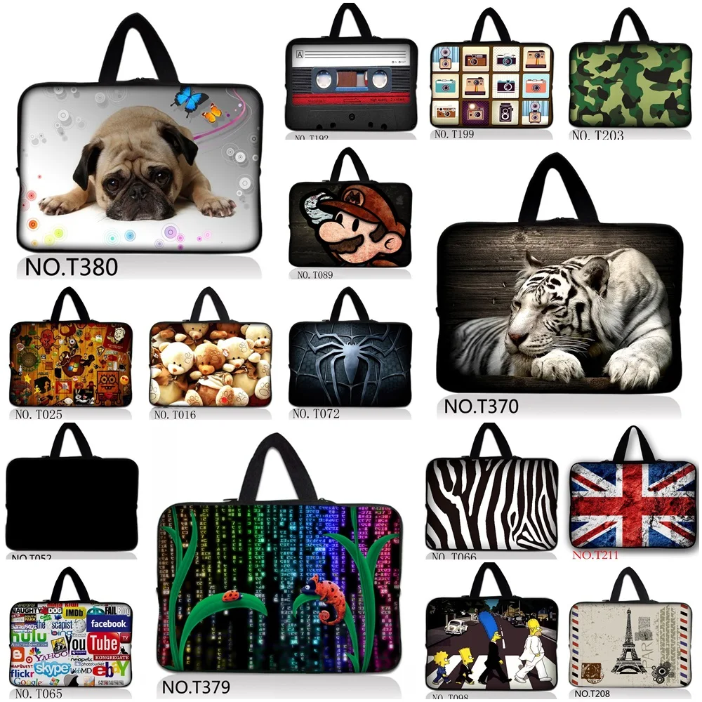 9,7 10 10,1 11,6 12 13 13,3 14 14,4 15 15,6 17 17,3 дюймов ноутбук сумка для нетбука чехол блокнот чехол для hp ASUS acer