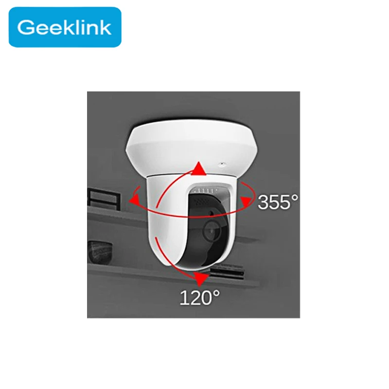 Geeklink мини умный дом WiFi + IR RF дистанционное управление работа с Google Home Alexa 1080P HD веб