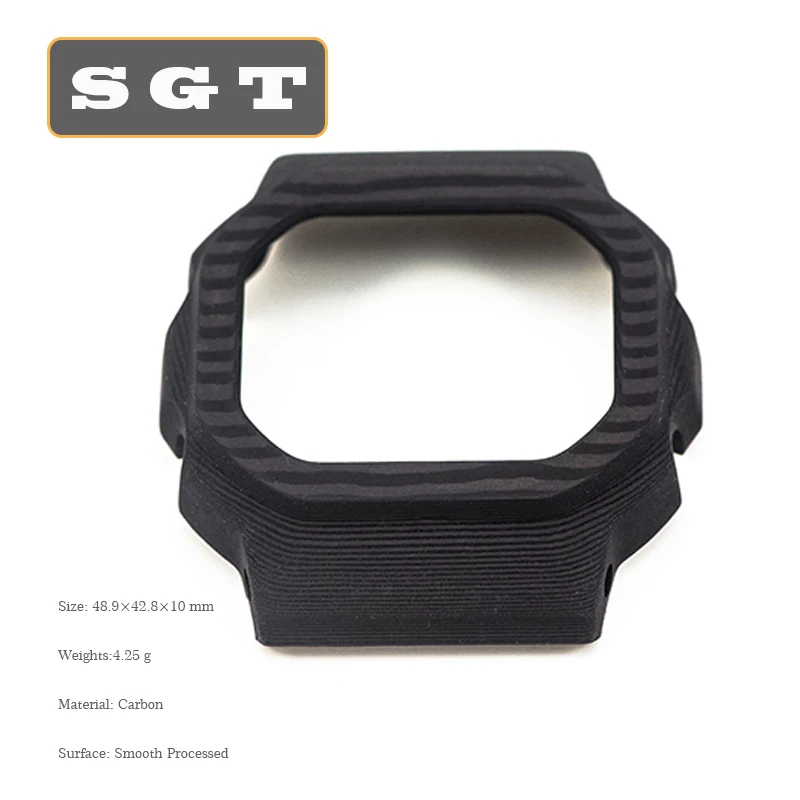 

Watch Bezel Carbon For DW5600 5030 5035 GW5000 GW-M5610 Sports Waterproof Watch Straps Watch Case Replacement high strength