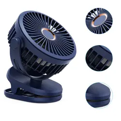 Clip Fan Usb Fan Desktop Dormitory Electric Fan Mini Car Silent Charging Small Fan Handheld Clip Fan