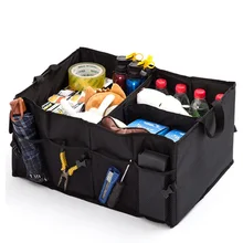 Черный ящик для хранения и хранения многофункциональная складная сумка для хранения Автомобильный багажник GM автомобильный органайзер, коробка для хранения