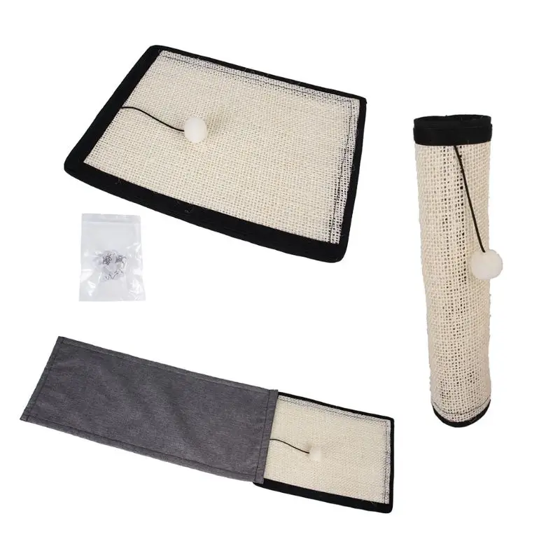 

Sisal Cats Claw Grinder Cat Scratch Plate Sofa Furniture Protective Cushion