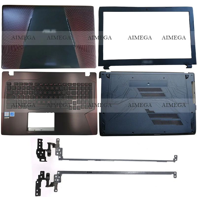 

NEW For ASUS ROG Strix ZX53 ZX53V ZX53VD ZX53VW FX53 GL553 GL553V GL553VD GL553V Laptop LCD Back Cover/Front Bezel/Hinges/Palmre