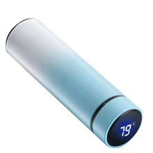 

Intelligent Digital Thermos Water Cup Touch Display Temperature Creative Thermoses Portable Student Minimalist Water Cup Bottle
