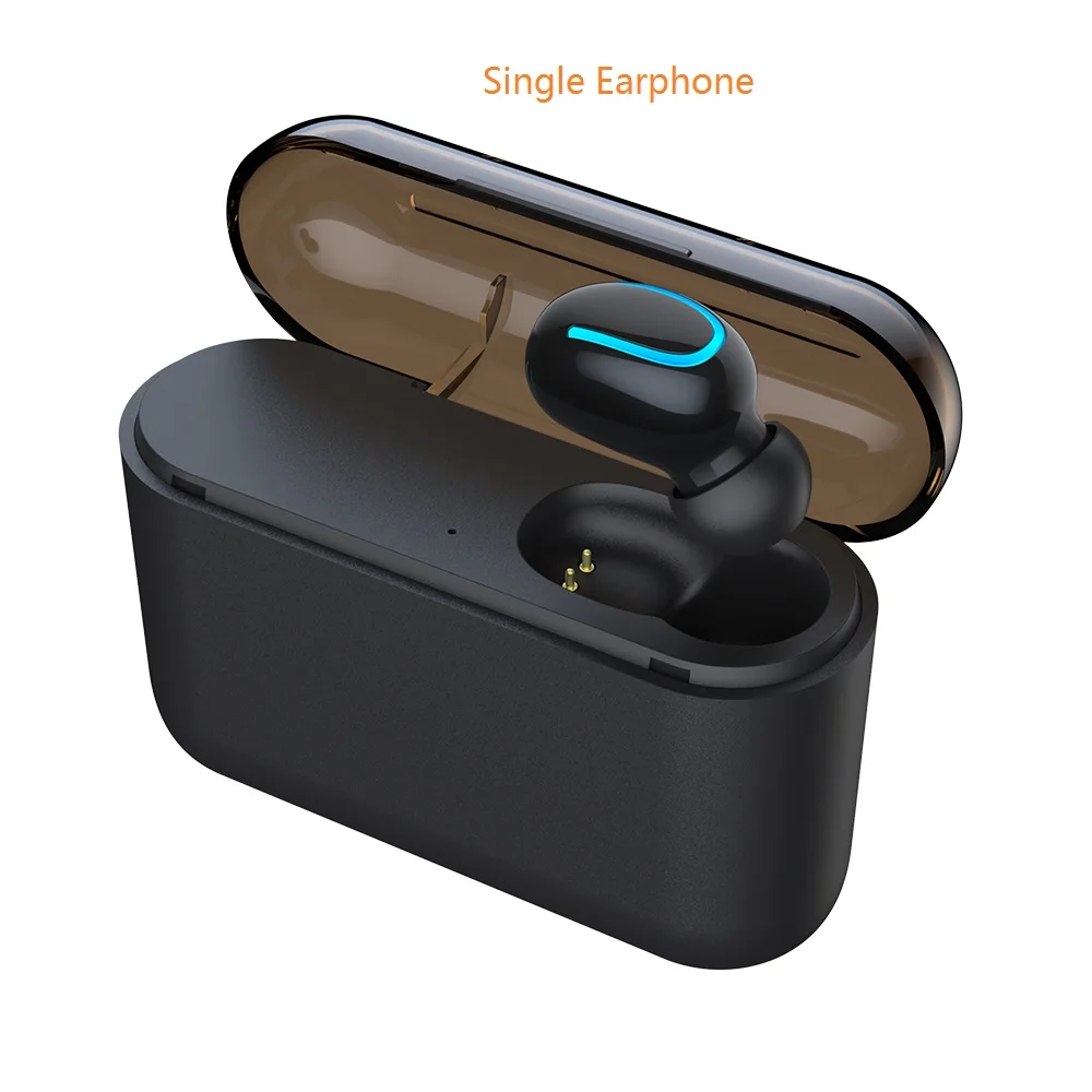 Docooler HBQ-Q32 Bluetooth 5,0 наушники TWS fone de ouvido беспроводные наушники Blutooth наушники спортивные вкладыши с коробкой - Цвет: Single Earphone