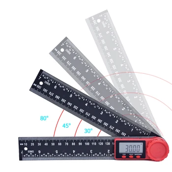 

Woodworking Digital Angle Ruler Protractor Electronic Angle Finder Inclinometer Angle Gauge Carpentry Measuring Tool Goniometer