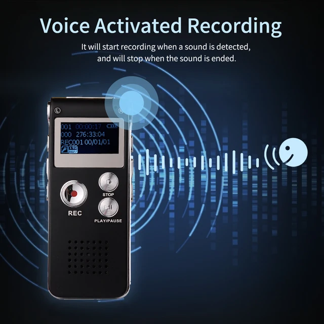 8GB Voice Activated Recorder for Telephone Recording 5