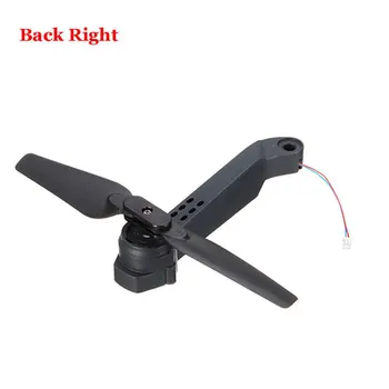 

Professional Easy To Install E58 WIFI FPV RC Quadcopter Axis Arm Spare Parts with Motor & Propeller Supplies
