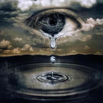 

Needlework DIY 5D Diamond Painting Cross Stitch Tearing Eyes Diamond Embroidery Full Diamond Mosaic Home Decor Gift