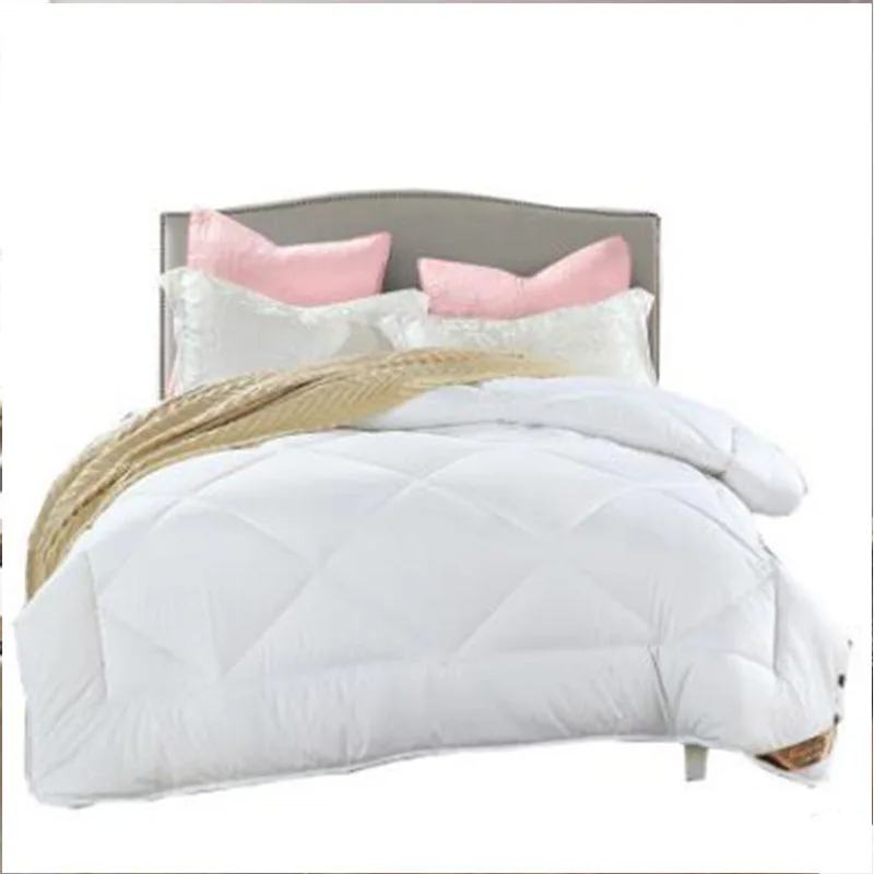 

Customizable sanding embossed simple solid color spring and autumn and winter are warm feather silk cotton core students are