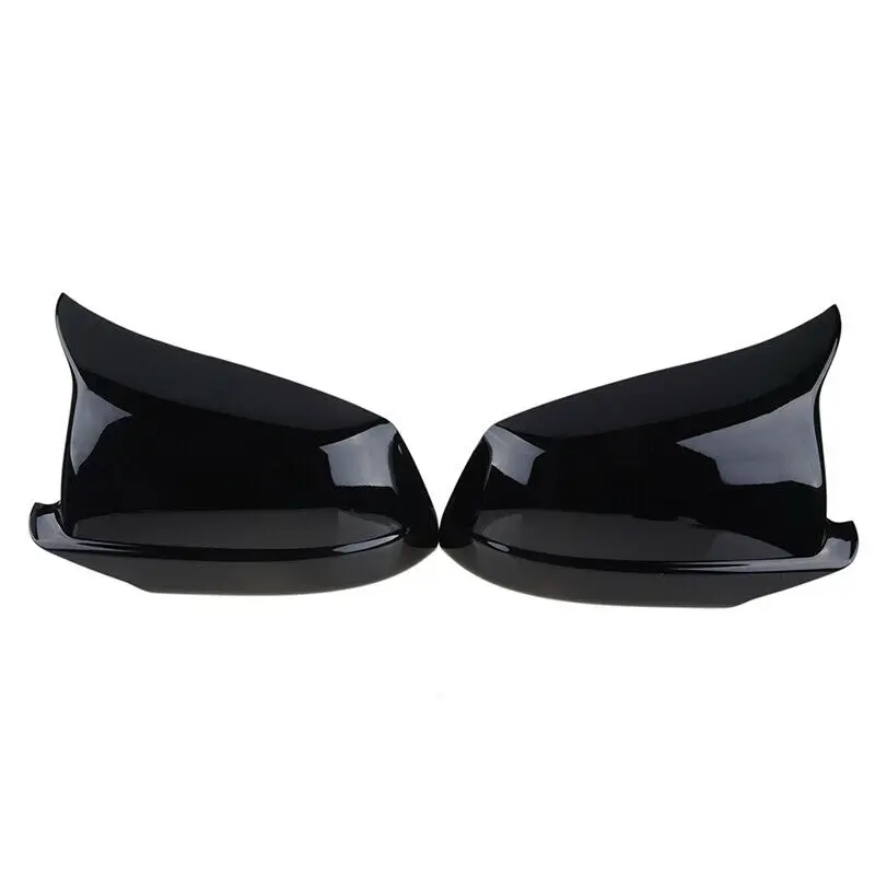 cheap brand new car Side Mirror Cover For BMW F10 F11 F18 Pre LCI 11 2013 Gloss Black car left right Mirror Cover Car accessories