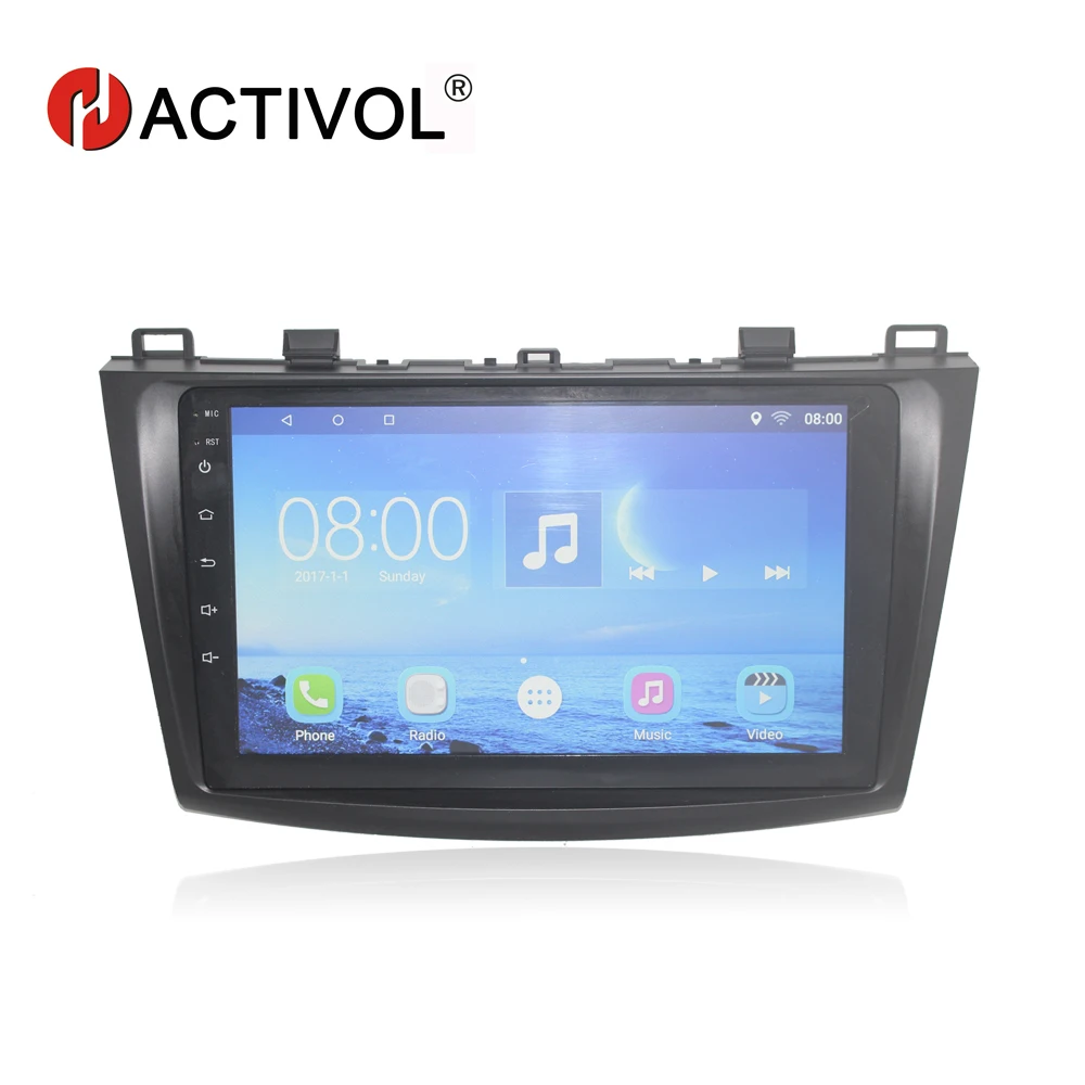 

HACTIVOL 9" car radio for Mazda 3 Axela 2010 2011 2012 2013 android 7.0 car dvd player with bluetooth,1G RAM 16G ROM