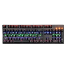 Игровая механическая клавиатура с подсветкой и подсветкой, Rgb Gamer для компьютера, ПК, ноутбука, Led, клавиша s, клавишная крышка, доска Keybord