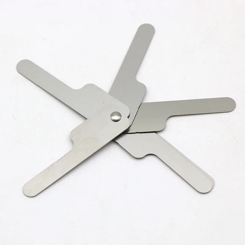 

Dental orthodontic ruler Oral Dental Interproximal measuring ruler Measure Tooth Gap Orthodontic ruler